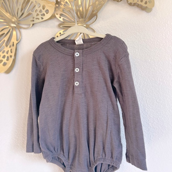 NWOT Kate Quinn Pointelle Bubble Romper - Picture 2 of 2